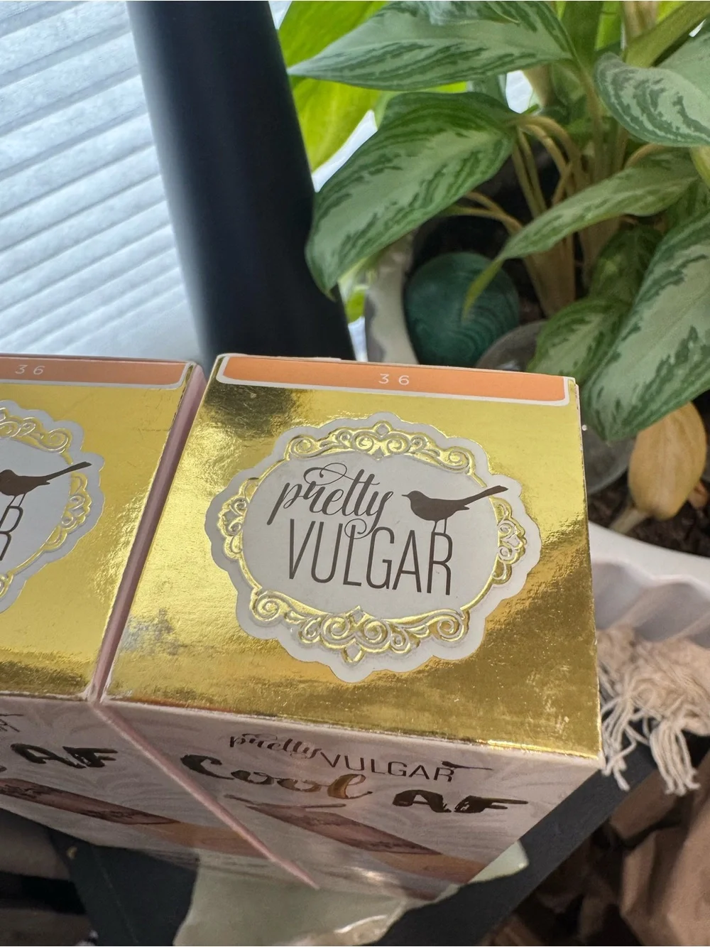 Lot 4 Pretty Vulgar Cool AF Lava Water Foundation 36 for show shade Full 1.18oz